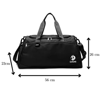 DAMI Sports Gym Bag - Black