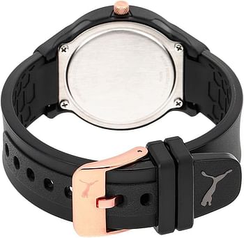 PUMA Reset V2 Women's Black Dial PU Leather Analog Watch - P1006