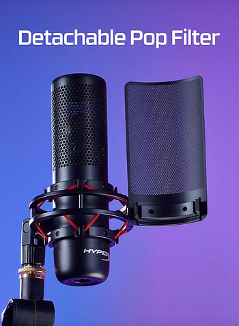 Hyperx Procast XLR RGB USB Condenser Gaming Microphone