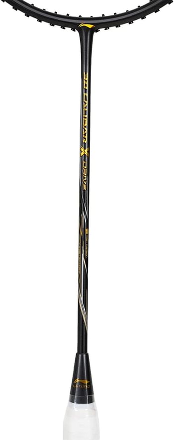 Li-Ning 3D Calibar X Drive Badminton Racket Dark Grey/Gold