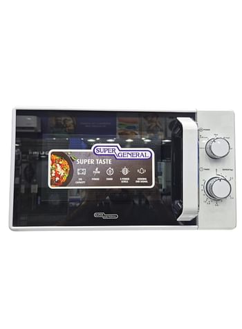 Super General 20L Microwave Oven 700W (White)