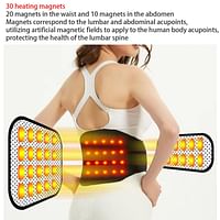 Self Heating Waist Support Belt Magnetic Therapy Back Brace For Men Women Pain Relief