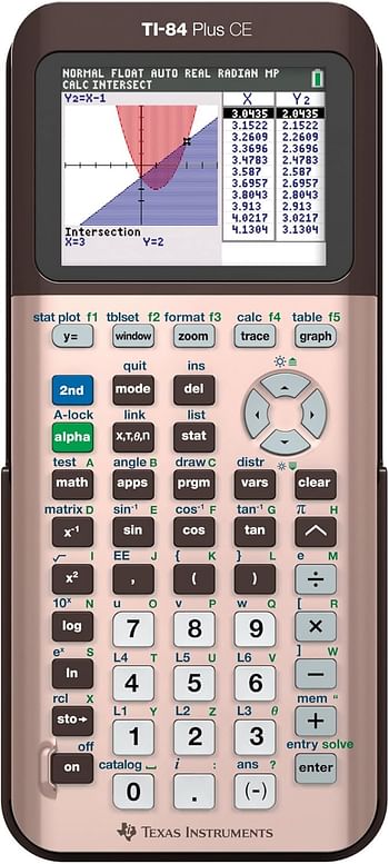 Texas Instruments Graphing Calculator (TI-84 Plus CE) Python Blue