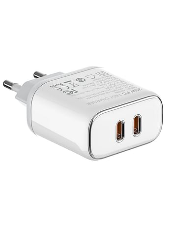 LDNIO A2528C Dual PD Charger - 35W Super Fast Charging