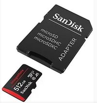 SanDisk Micro SD Memory Card Imagemate 512GB With Adapter 150MB/S (SDSQUAC-512G-AW6KA)