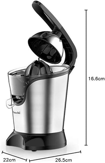 Citrus Juicer NL-CJ-4069-ST with Stainless steel body