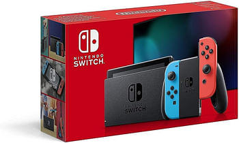 Nintendo Console Switch With Joy-con (HADSKABAA) Neon Blue / Red