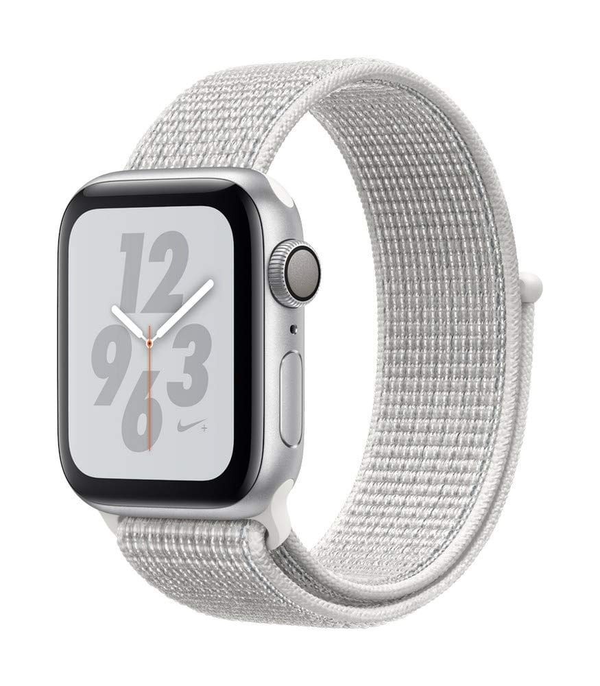 Apple Watch Nike+ S4 40mm Sil AL w. Summit White Nike Sport Loop (GPS)