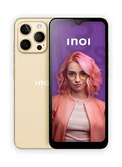 INOI Note 13s 4G LTE Octacore 8GB RAM + 256GB, 6.9 HD+ Display Triple Camera - Gold