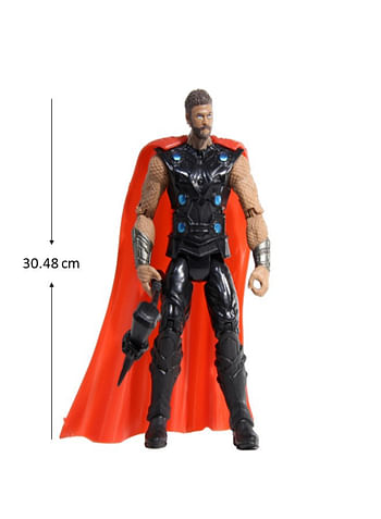 6 Pieces Super Hero Action Figures Inspired Model Collectible Toys For Kids Birthday Cartoons Cake Topper Theme Party Supplies  MRVL 16CM