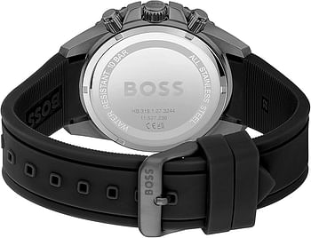 HUGO BOSS ADMIRAL Men Watch Green Dial HB1513967 45mm - Black