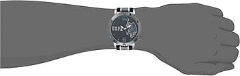 U.S. POLO ASSN. Men's Quartz Watch with Nylon Strap 16 USC57023AZ NOSIZ - Black