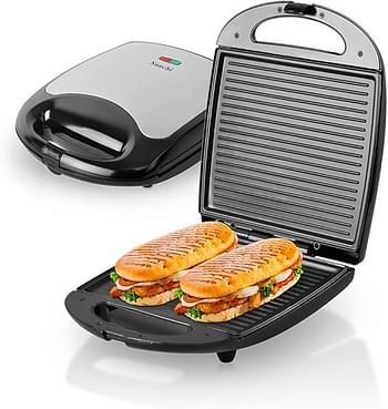 Saachi 4 Piece Sandwich Maker And Grill  NL-SM-4660 - Black