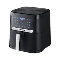 Sokany SK-10004 Digital Air Fryer 8.5 Liters 1800 Watt - Black