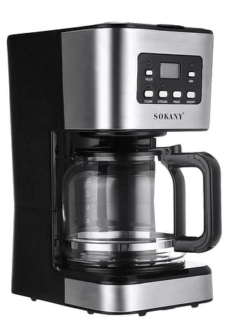 SOKANY-121E with 650-950W Control Smart Automatic Drip Coffee Machine Electric Coffee Maker