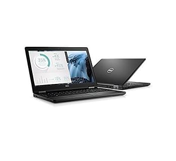 DELL Latitude 5580 15.6 Inch Intel Core i5 7th Generation Windows 10 Pro Webcam 256GB SSD - 8GB RAM - Black