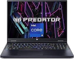 ايسر بريداتور هيليوس نيو 16 PHN16-72-99PA GAMING Core™ i9-14900HX 16 بوصة (1920x1200) 165 هرتز ويندوز 11 NVIDIA® RTX 4060 8192MB ABYSSAL لوحة مفاتيح بإضاءة خلفية 1 تيرابايت SSD - 16 جيجابايت رام - اسود