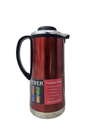 Cyber Stainless Steel Vacuum Flask, 2.0 Ltr - Red