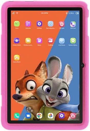 Black view Tab 8 Kids 10.1 Inch Display Tablets 6580mAh Wi-Fi 6 Children Edition Tablet 128GB Memory - 4GB - Pink