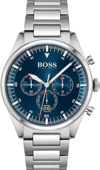 Hugo Boss Men's Blue Dial Stainless Steel Watch - 1513867