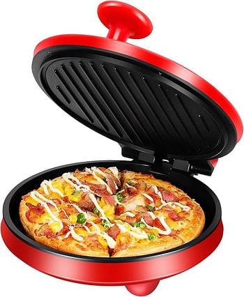 SOKANY Pizza Oven | Electric Pizza Oven, Pizza Oven is Suitable for Outdoor Travel  220 degree C | 1000W-08013 - Red