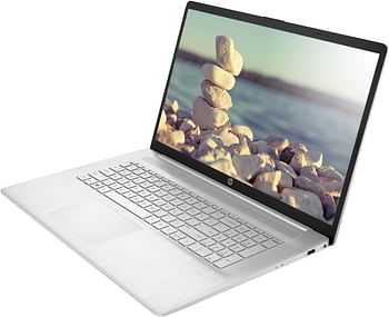 Hp 17-cp0012nr 17.3 Inches 1920 x 1080 IPS AMD Ryzen 5 5500U AMD Radeon Graphics 5th Generation Windows 11 Pro 256GB SSD - 8GB RAM - Silver