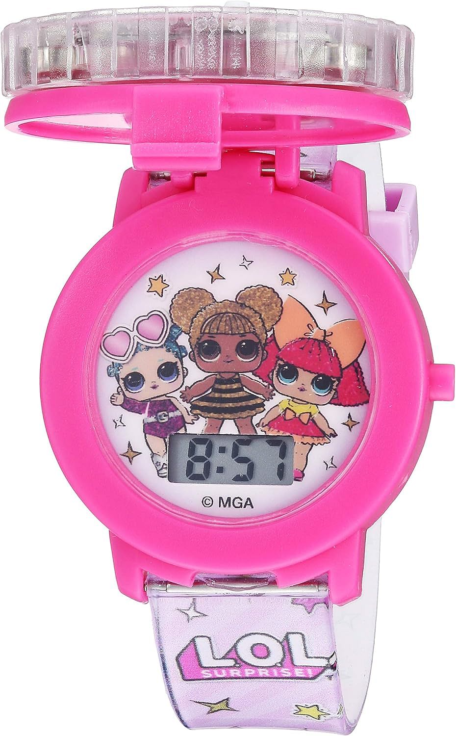 L.O.L. Surprise! Girls' Quartz Watch with Plastic Strap 17.6 Model: LOL4000 - Pink