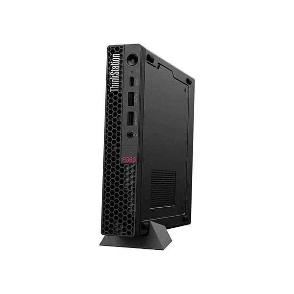 Lenovo Desktop PC ThinkStation P360 TINY Workstation Intel Core i7 32GB Ram 1TB SSD (30FA001BUS) Black